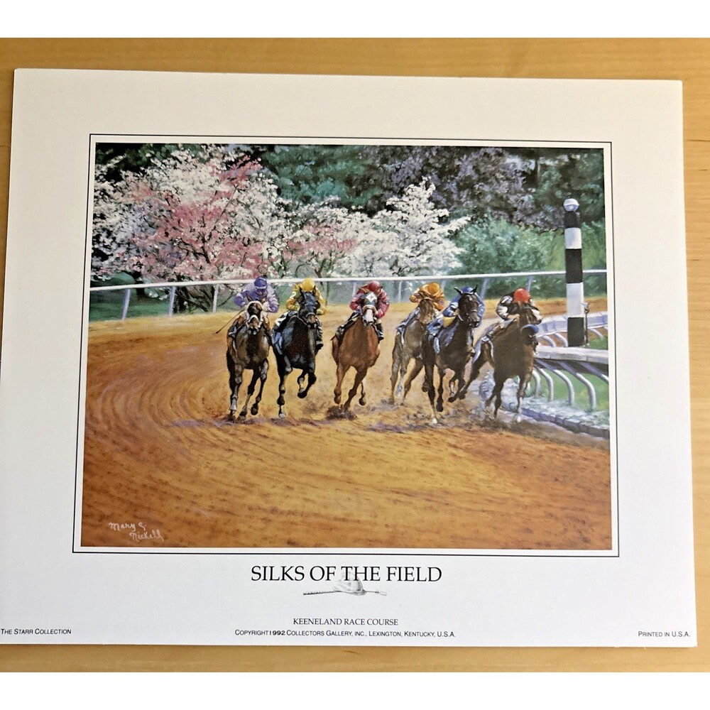 Kentucky Derby Keeneland Horse Race Thoroughbred Racetrack Photograph Photo